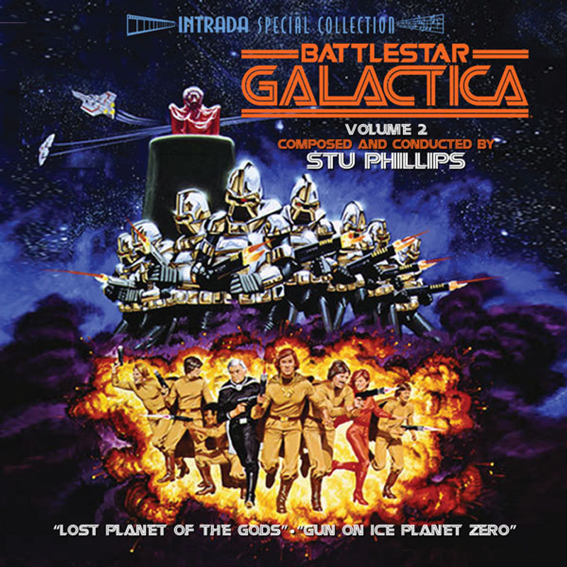 Cover art for Battlestar Galactica - Volume 2