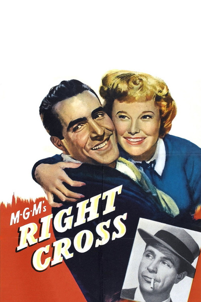 Poster for Right Cross (1950)