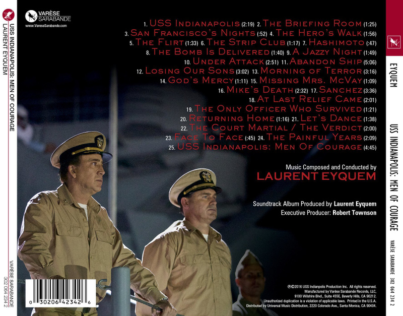 USS Indianapolis: Men of Courage (Original Motion Picture Soundtrack) album cover