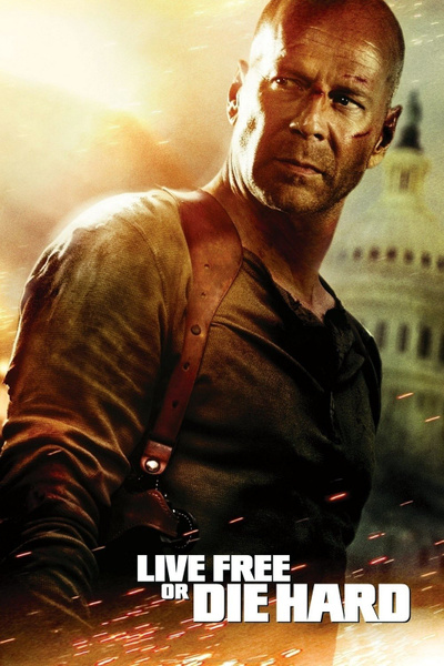 Poster for Live Free or Die Hard (2007)