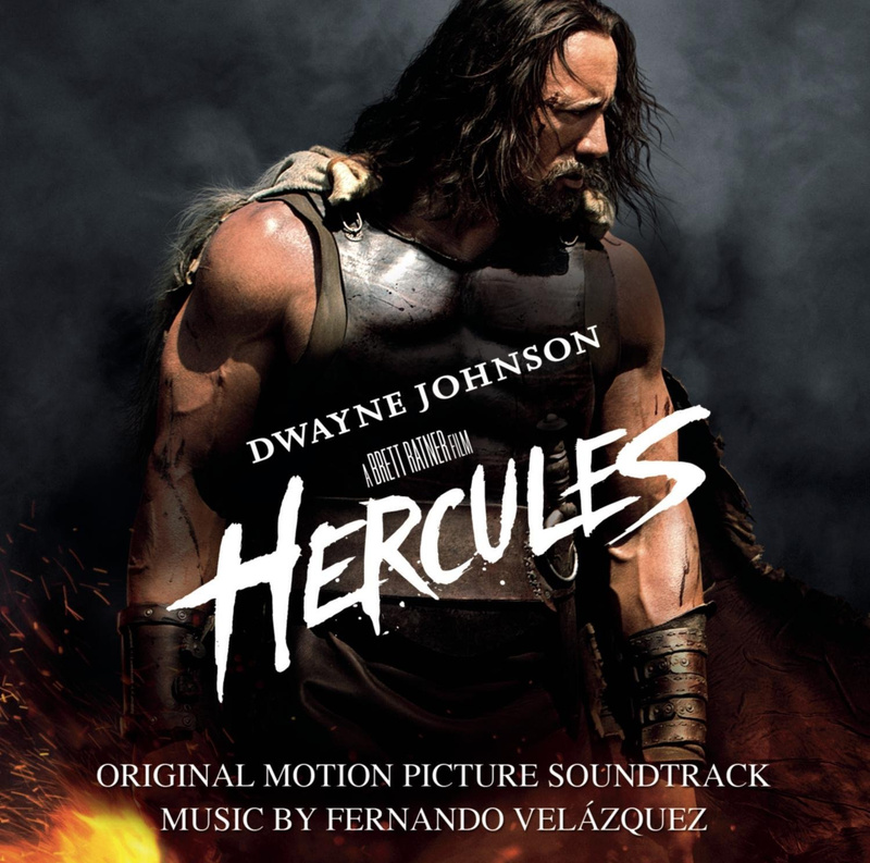 Cover art for Hercules (Original Motion Picture Soundtrack) (Clear Blue/Black Vinyl Variant)