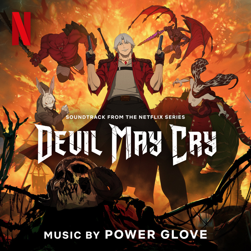 Album cover for Devil May Cry (Soundtrack from the Netflix Series) by Power Glove - Netflix Music 2025