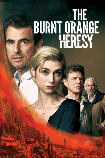 Poster for The Burnt Orange Heresy (2019)