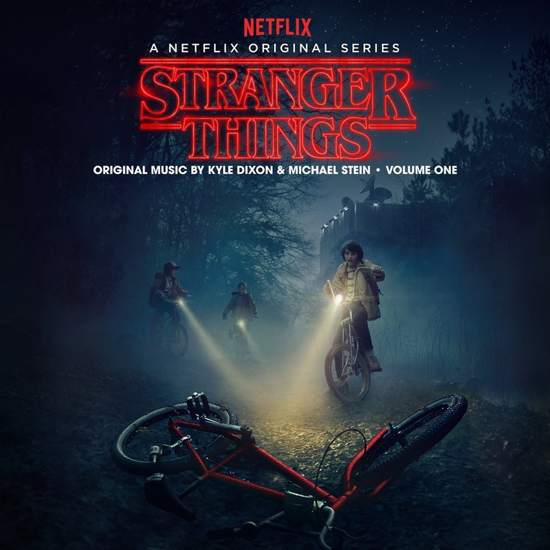 Stranger Things: Volume 1 (A Netflix Original Series Soundtrack) (Multi-Colored Blend Vinyl Variant) album cover