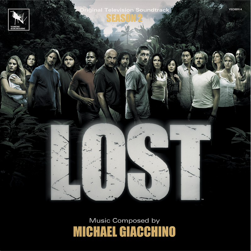 Album cover for Lost: Season 2 (Original Television Soundtrack) (Black Smoke Clear Vinyl) by Michael Giacchino - Varèse Sara…