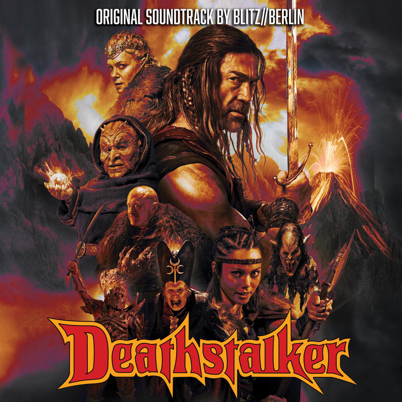 Album cover for Deathstalker (Original Motion Picture Soundtrack) by Blitz//Berlin - Raven Banner Releasing 2026