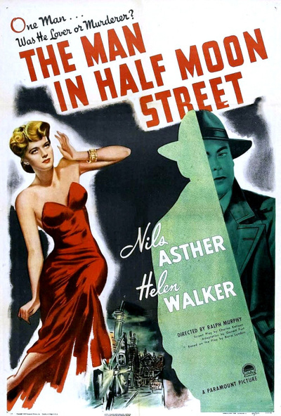 Poster for The Man in Half Moon Street (1945)