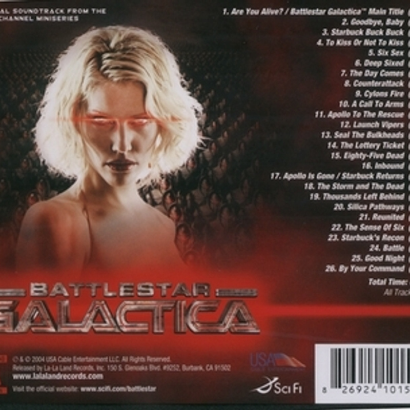 Battlestar Galactica (Original Soundtrack From The Sci Fi Channel Mini Series) album cover