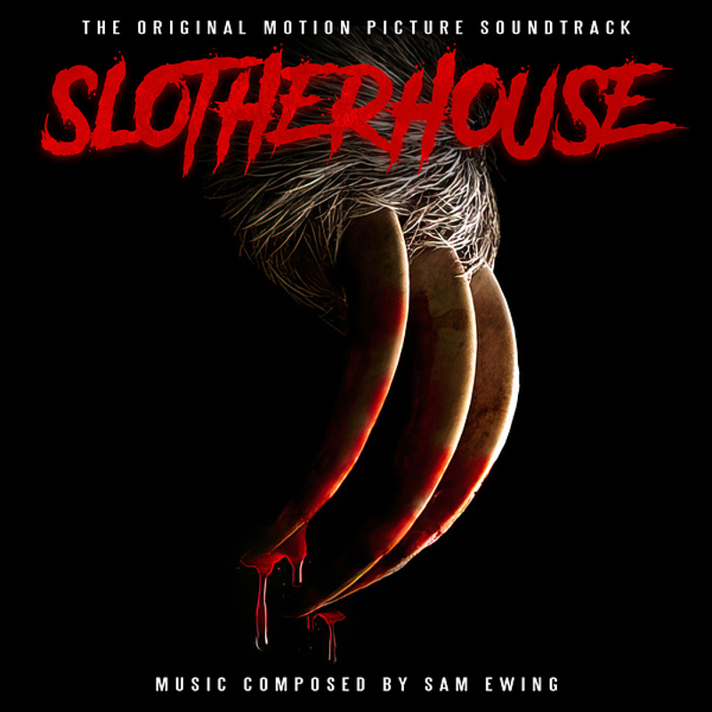 Album cover for Sam Ewing: Slotherhouse (The Original Motion Picture Soundtrack) by Sam Ewing - Amaidi Universe 2023