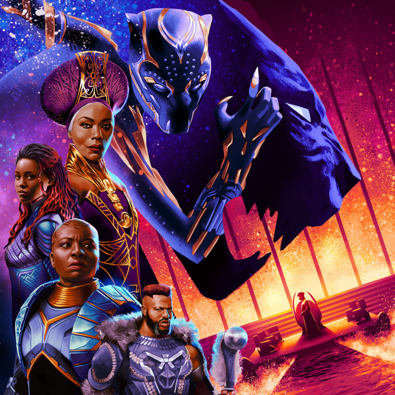 Cover art for Black Panther: Wakanda Forever (Original Score) (Colored Vinyl Variant)