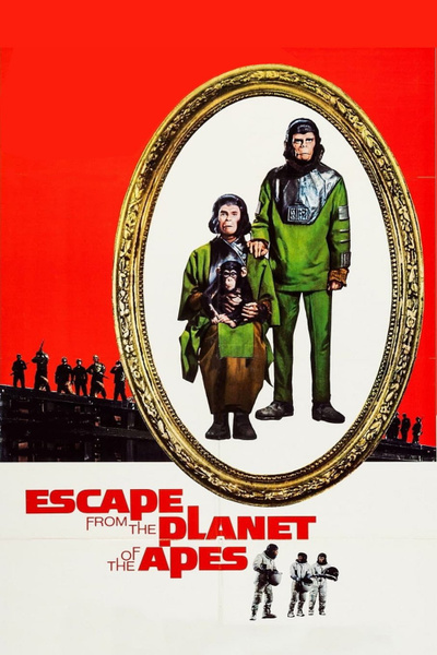 Poster for Escape from the Planet of the Apes (1971)