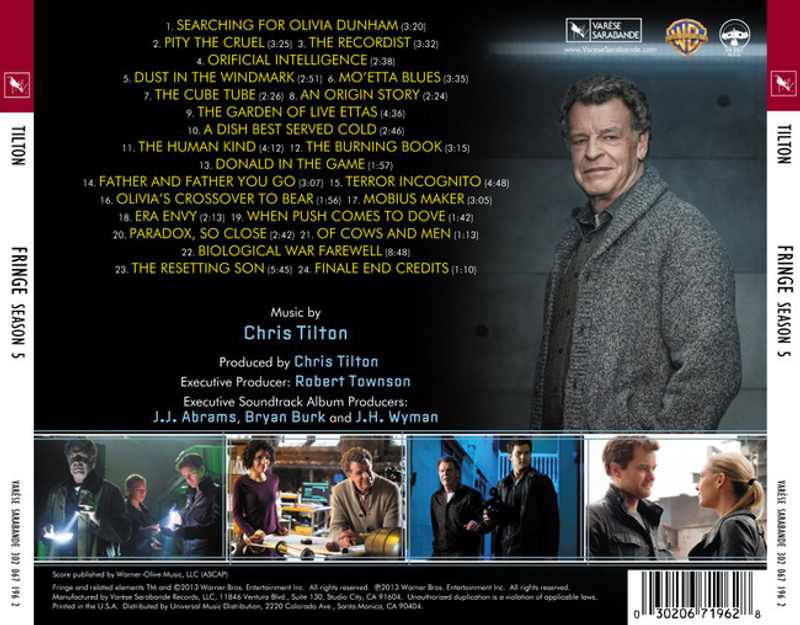 Fringe (Staffel 5) album cover