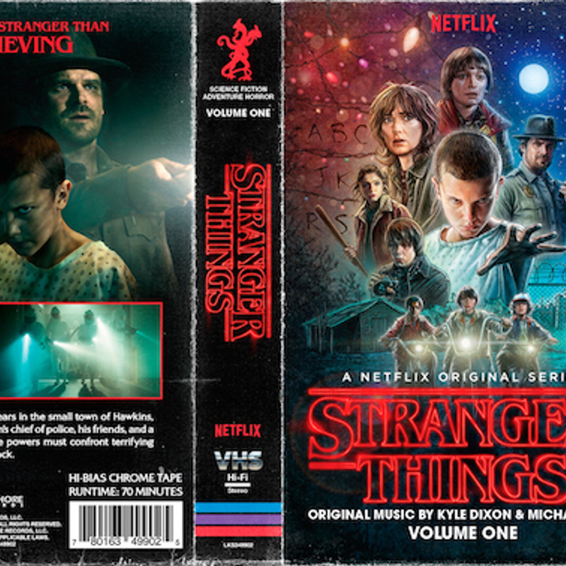 Cover art for Stranger Things: Volume 1 (A Netflix Original Series Soundtrack)