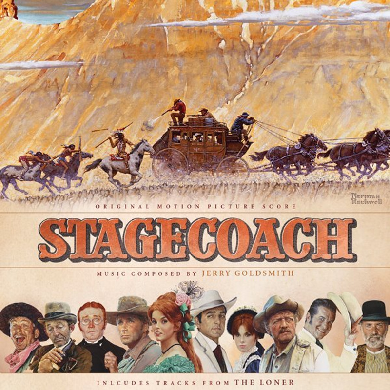 Cover art for Stagecoach / The Loner