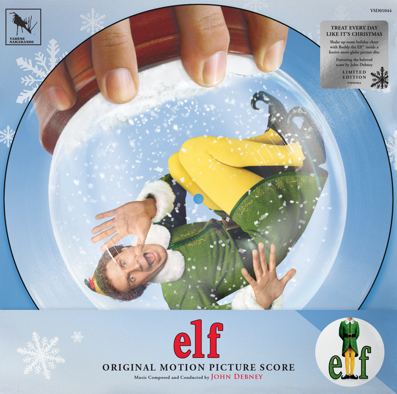 Album cover for John Debney: Elf (Original Motion Picture Score) by John Debney - Varèse Sarabande 2026