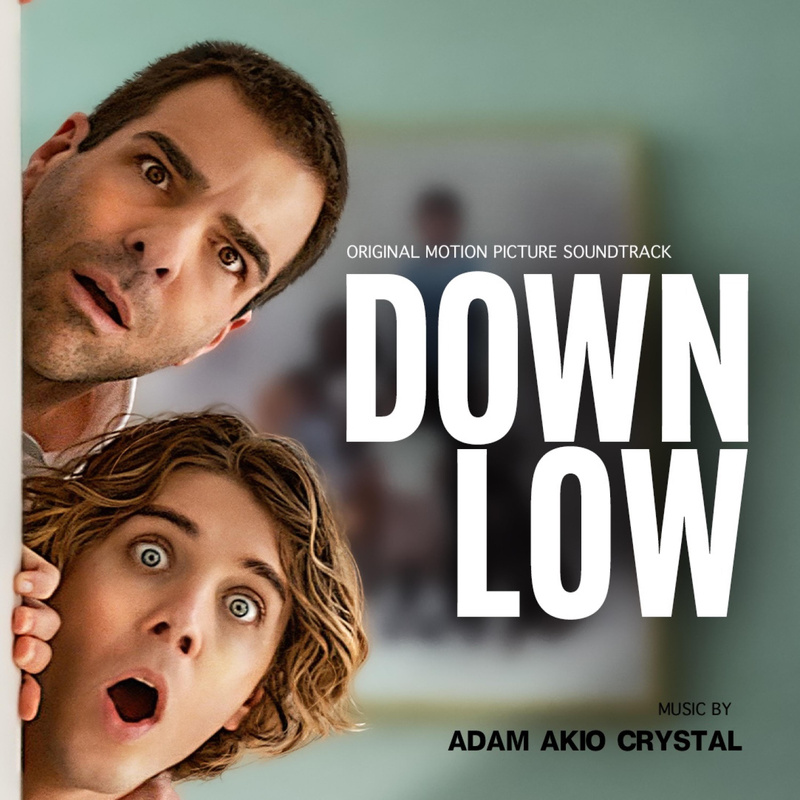 Album cover for Down Low (Original Motion Picture Soundtrack) by Adam Crystal - Paper Drum Music 2024