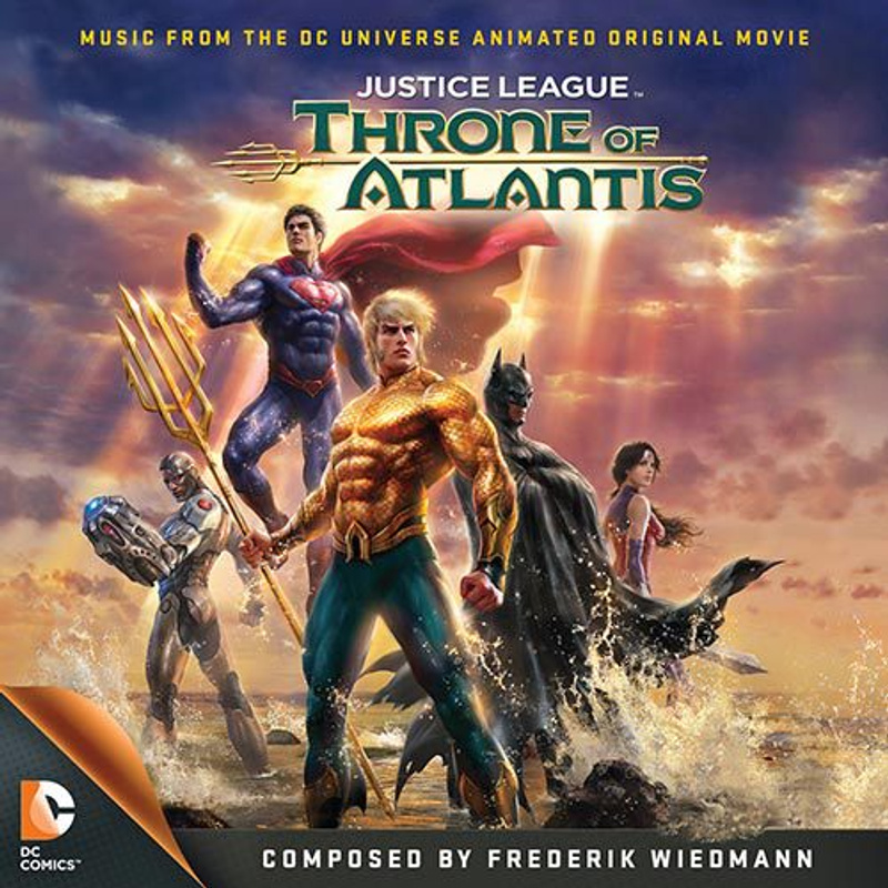 Justice League: Throne of Atlantis album cover