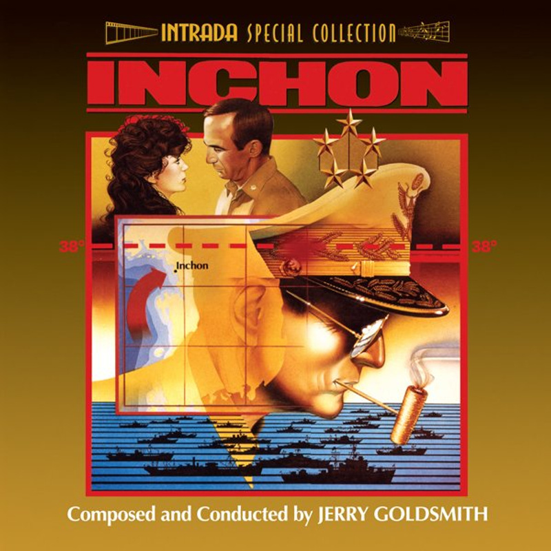 Album cover for Jerry Goldsmith: Inchon (Original Motion Picture Soundtrack) by Jerry Goldsmith - Intrada 2006