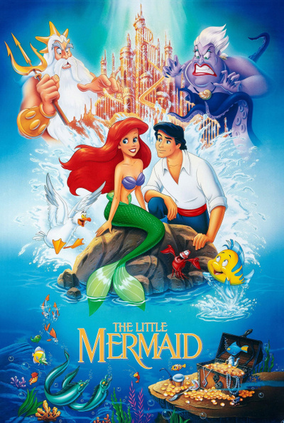 Poster for The Little Mermaid (1989)