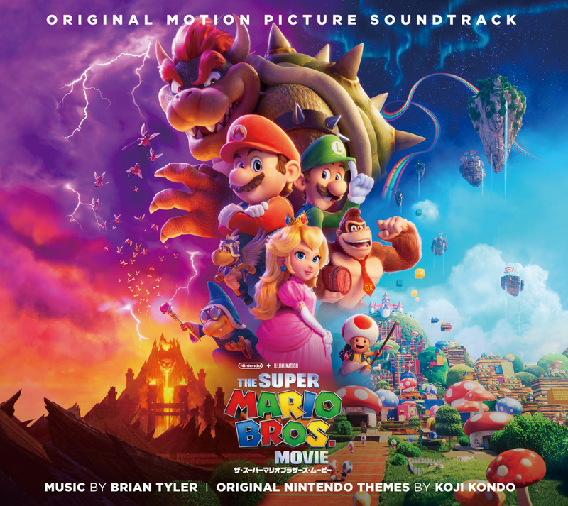 Album cover for Brian Taylor: The Super Mario Bros. Movie (Original Motion Picture Soundtrack) = ザ・スーパーマリオブラザーズ・ムービー サウンドトラッ…