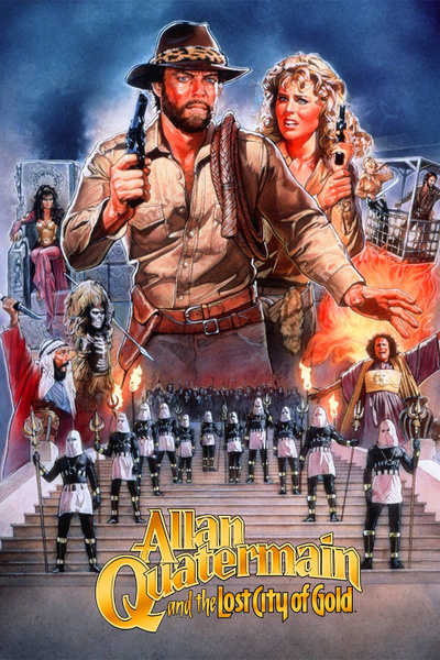 Poster for Allan Quatermain and the Lost City of Gold (1986)