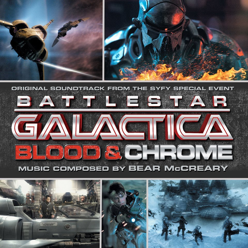 Cover art for Battlestar Galactica: Blood & Chrome