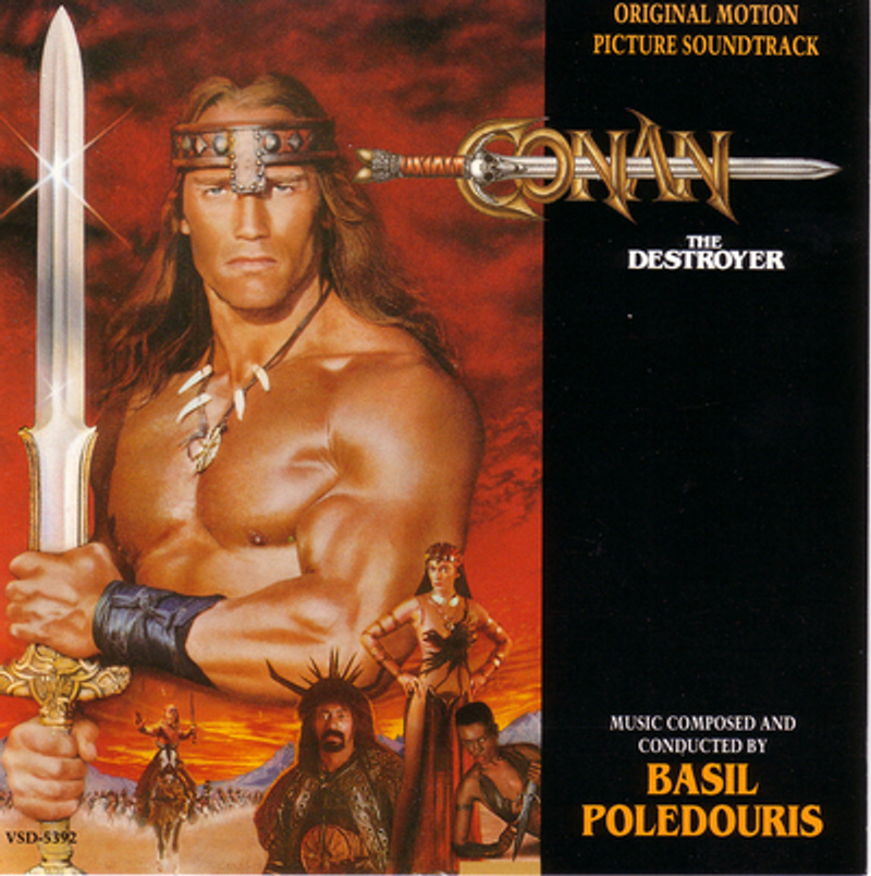 Cover art for Conan the Destroyer