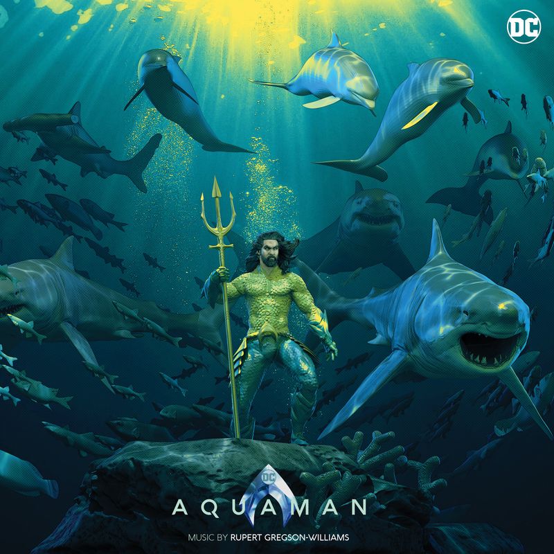 Cover art for Aquaman: Deluxe Edition (Original Motion Picture Soundtrack) (Translucent Colored)