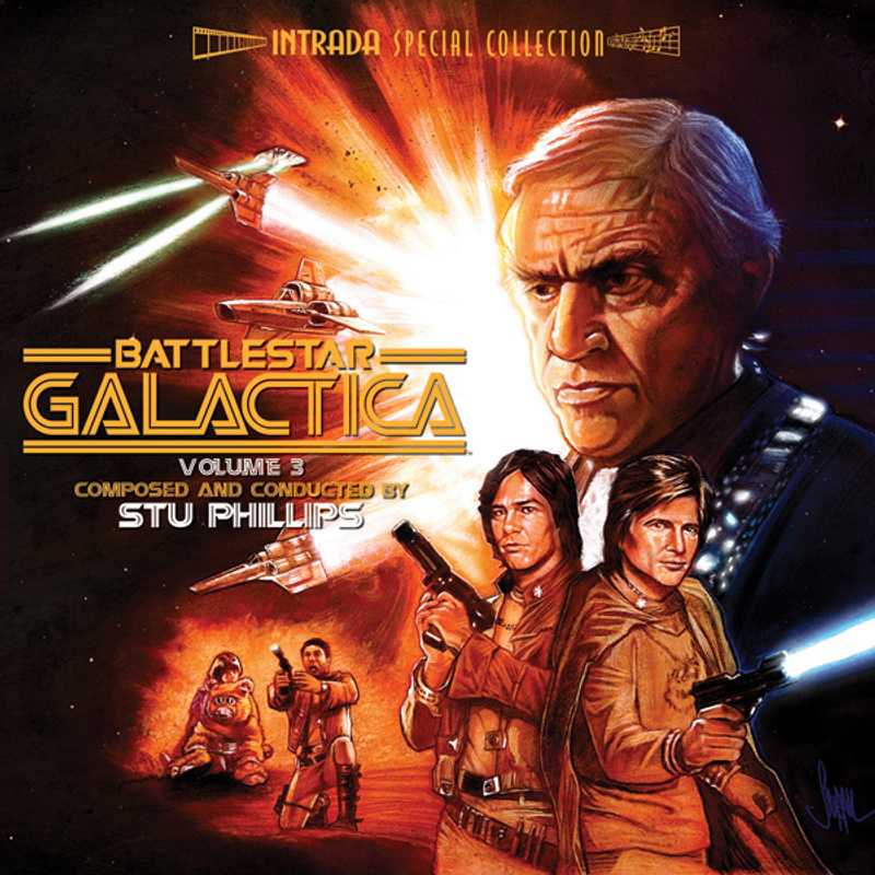 Cover art for Battlestar Galactica - Volume 3