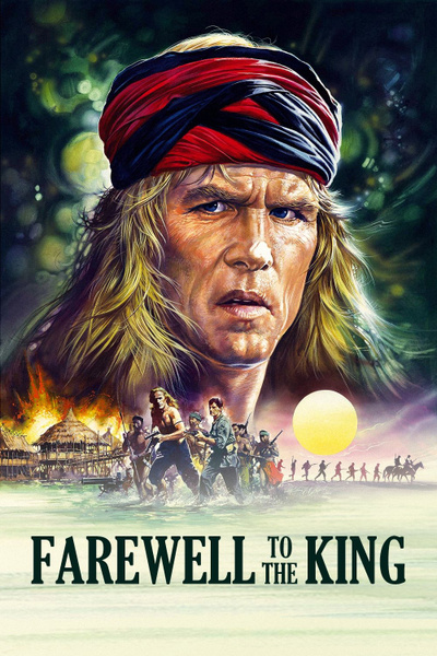 Poster for Farewell to the King (1989)