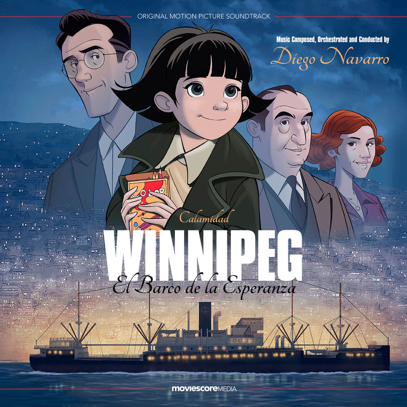 Album cover for Calamidad (from "Winnipeg, el barco de la esperanza") by Diego Navarro - MovieScore Media 2026