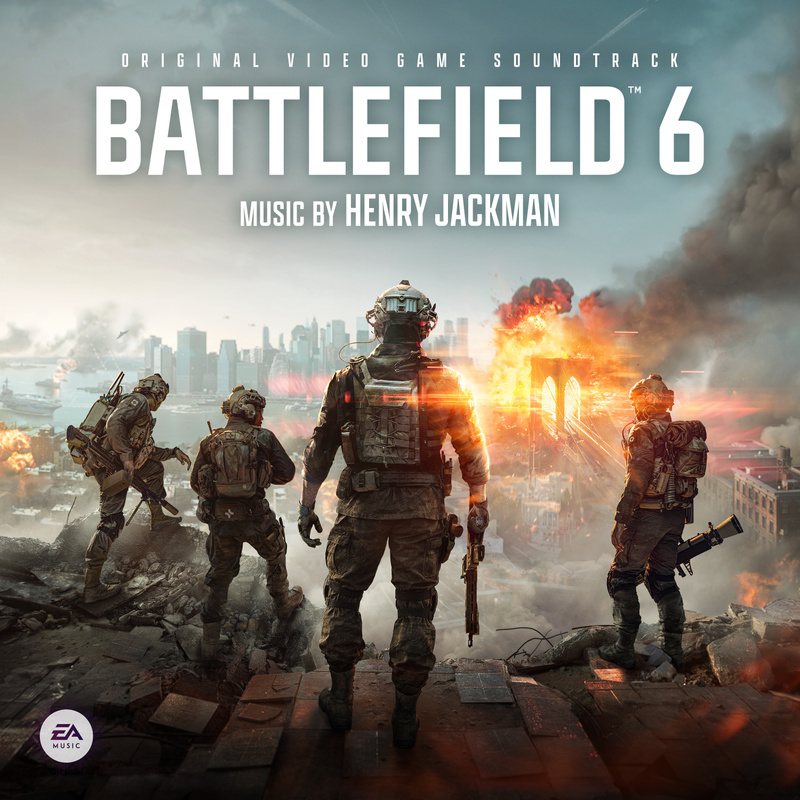 Cover art for Battlefield 6 (Original Video Game Soundtrack)
