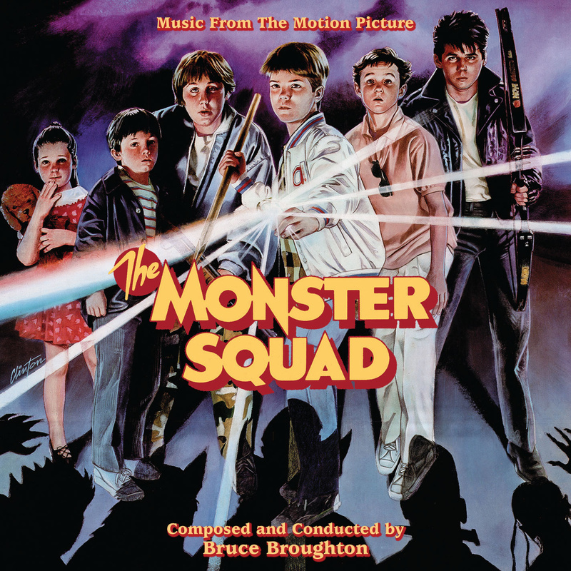Album cover for Bruce Broughton: The Monster Squad (Music From the Motion Picture) by Bruce Broughton - La-La Land Records 2…