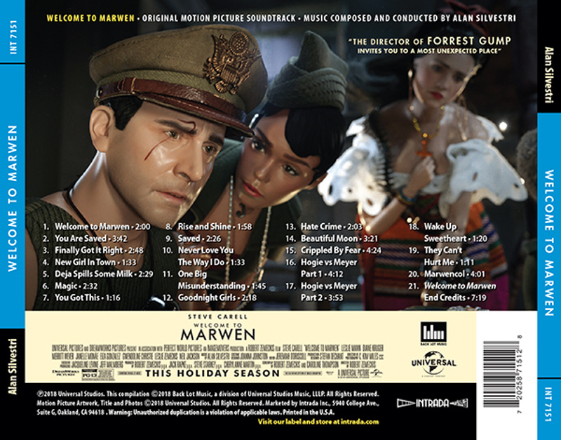 Welcome to Marwen (Original Motion Picture Soundtrack) album cover