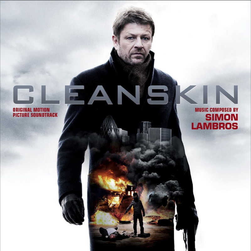 Album cover for Simon Lambros: Cleanskin (Original Motion Picture Soundtrack) by Simon Lambros - MovieScore Media 2012