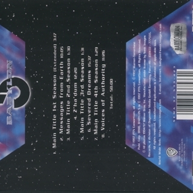 Babylon 5 Volume 2: Messages From Earth album cover