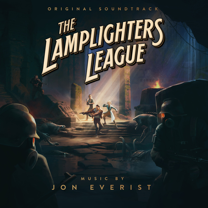 Album cover for The Lamplighters League (Original Soundtrack) by Jon Everist - Lakeshore Records 2023