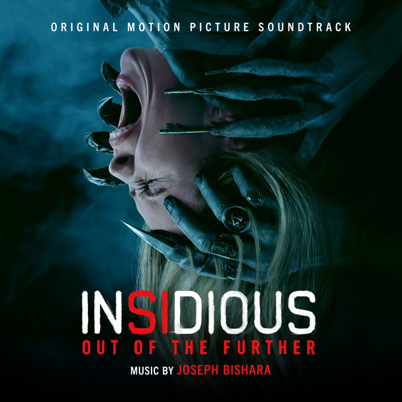 Album cover for Insidious: Out of the Further (Original Motion Picture Soundtrack) by Joseph Bishara - Milan Records 2026