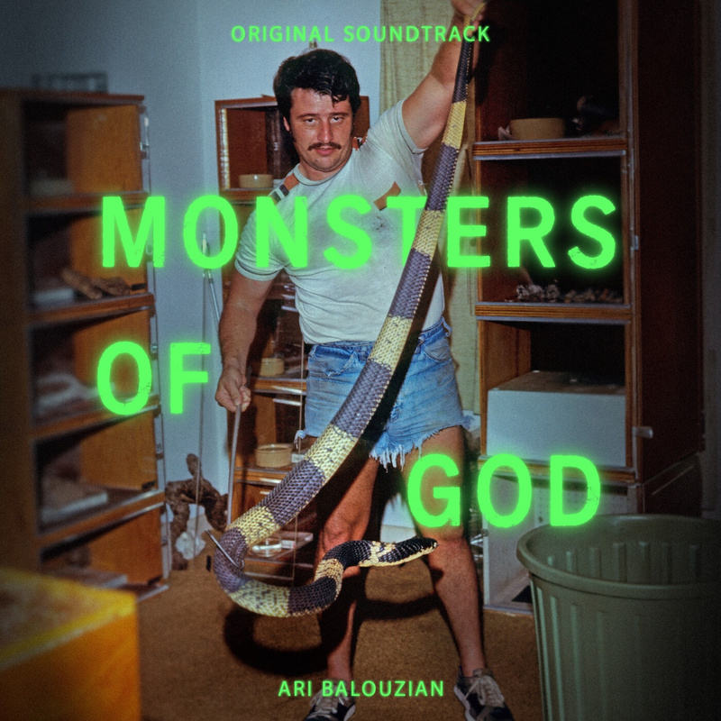 Album cover for Ari Balouzian: Monsters Of God (Original Soundtrack) by Ari Balouzian - A24 Music 2026