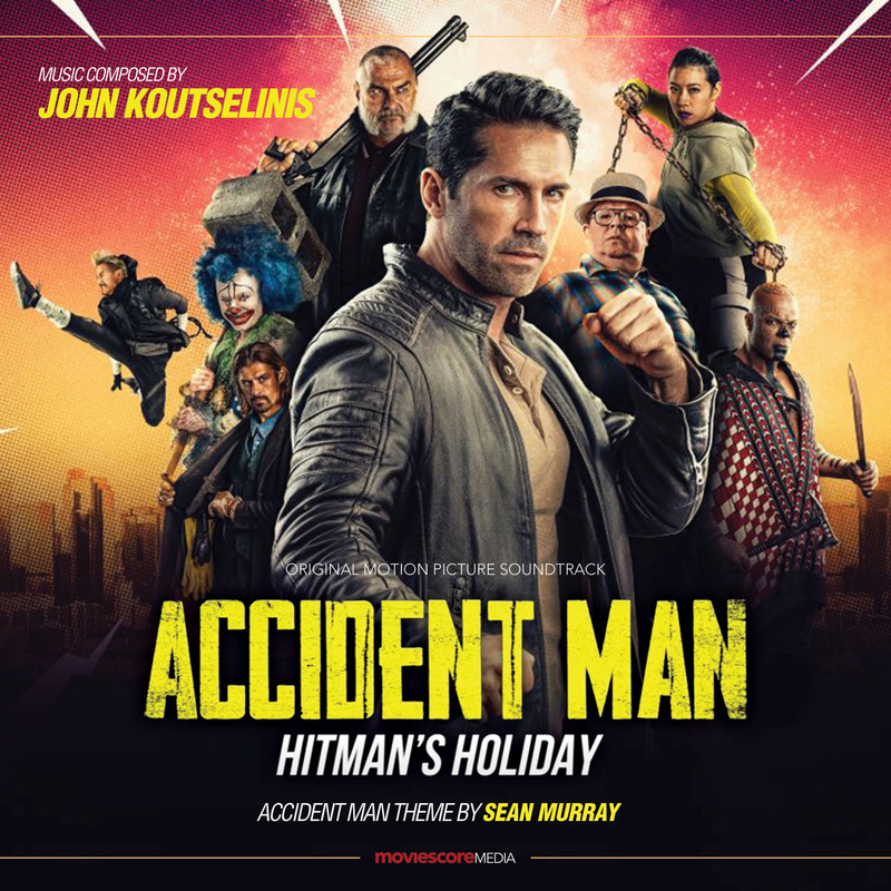 Album cover for Accident Man: Hitman's Holiday (Original Motion Picture Soundtrack) (Remastered 2026) by John Koutselinis - …