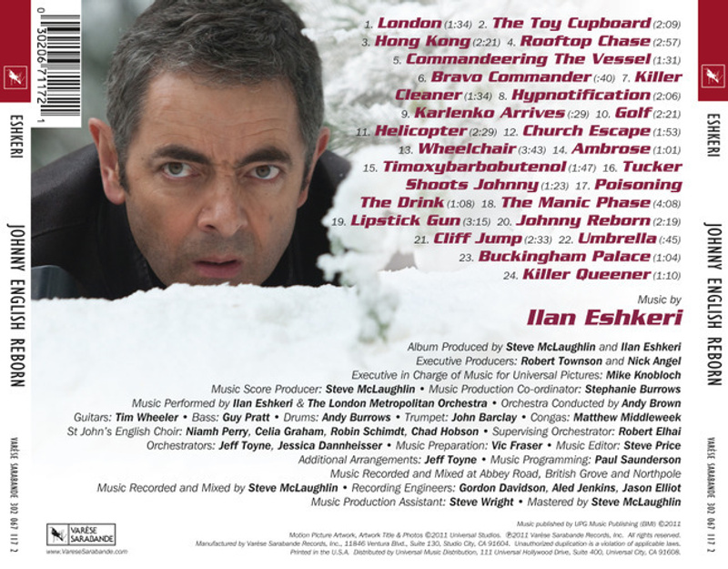 Johnny English Reborn album cover