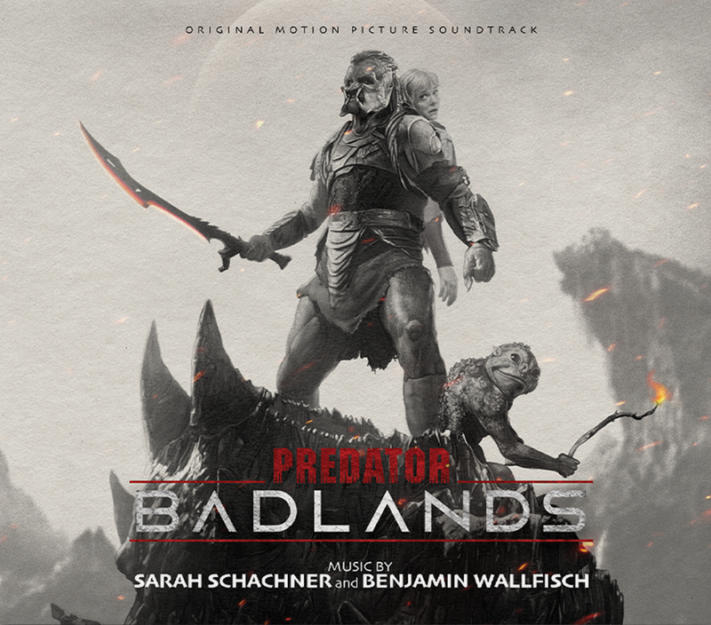 Album cover for Sarah Schachner: Predator: Badlands (Original Motion Picture Soundtrack) by Sarah Schachner and Benjamin Wal…