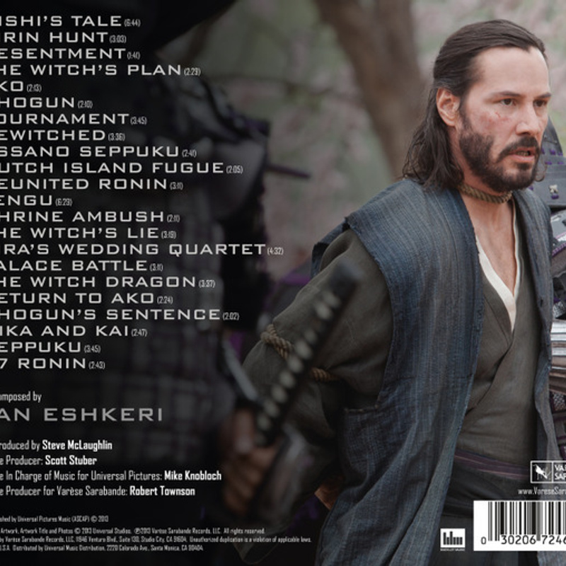 47 Ronin (Original Motion Picture Soundtrack) album cover