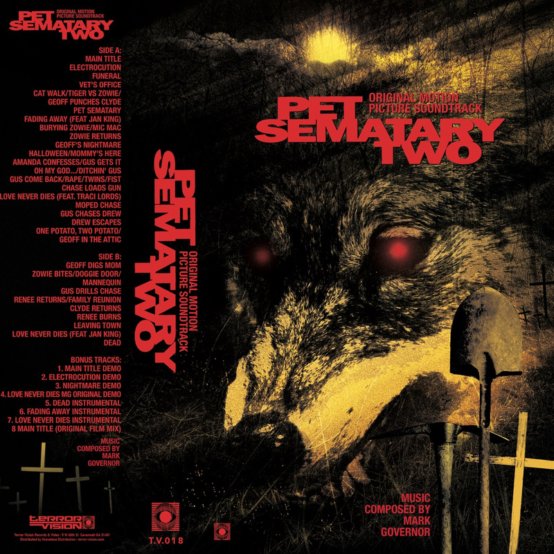 Cover art for Pet Sematary Two (Original Motion Picture Soundtrack)