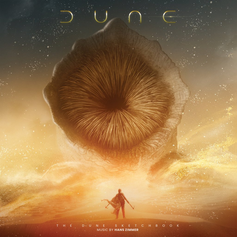 Cover art for The Dune Sketchbook (Music from the Soundtrack) ("Sands of Arrakis" Vinyl Variant)