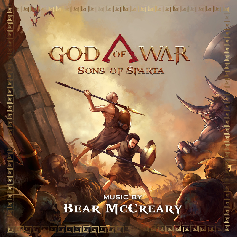 Album cover for God of War Sons of Sparta (Original Soundtrack) by Bear McCreary - Sony Classical 2026