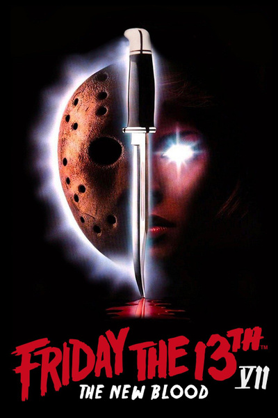 Poster for Friday the 13th Part VII: The New Blood (1988)