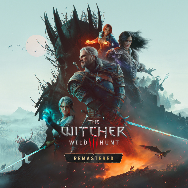 Album cover for The Witcher 3: Wild Hunt (Remastered Orchestral Medley) by P.T. Adamczyk - Milan Records 2026