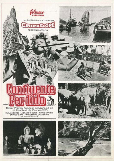 Poster for Continente perduto (1955)