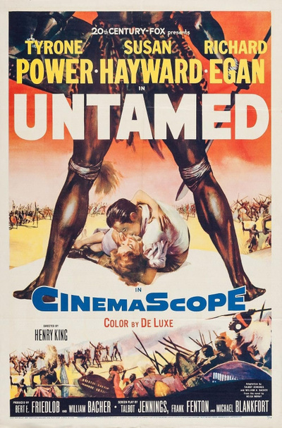 Poster for Untamed (1955)
